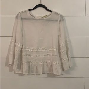 Gianni Bini white blouse